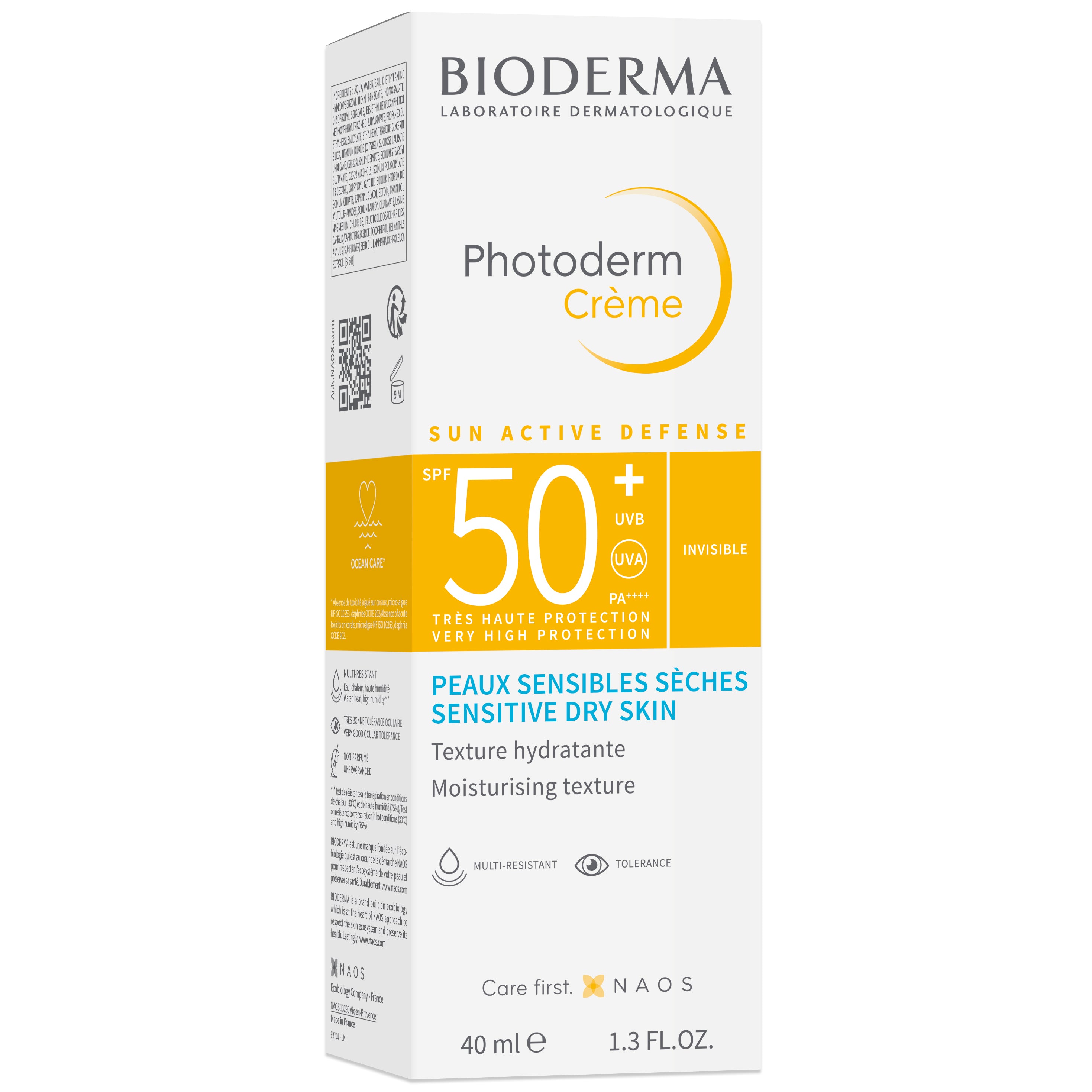 Bioderma Sunscreen Photoderm Max SPF50+ Invisible Cream 40ml
