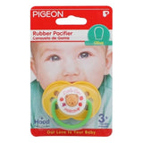 Pigeon Rubber Pacifier Olive Ring Yellow 3858