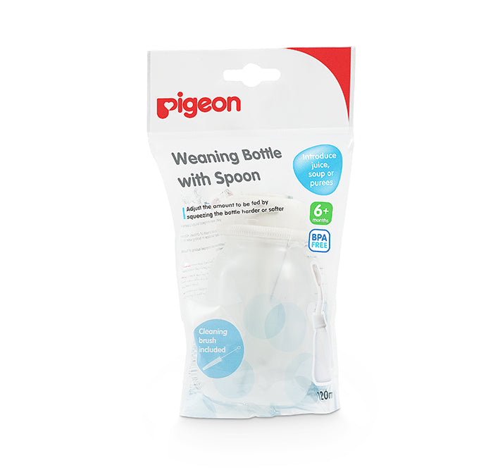 Pigeon store spoon bottle