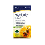 Natural Life Royal Jelly 1000 Capsule 60s
