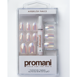 Promani Airbrush Nail Kit Mettalic French 5671
