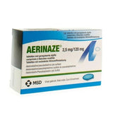 Аэриназе МР 2,5 мг/120 мг таб. 14 шт.