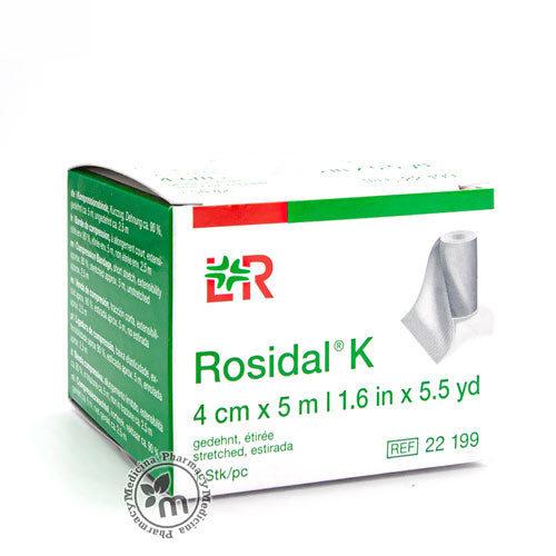 LR Rosidal K Short Stretch Bandage 4cmX5m 22199