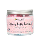 Nacomi Fizzing Bath Bombs Grapeseed Oil with Rose 4s