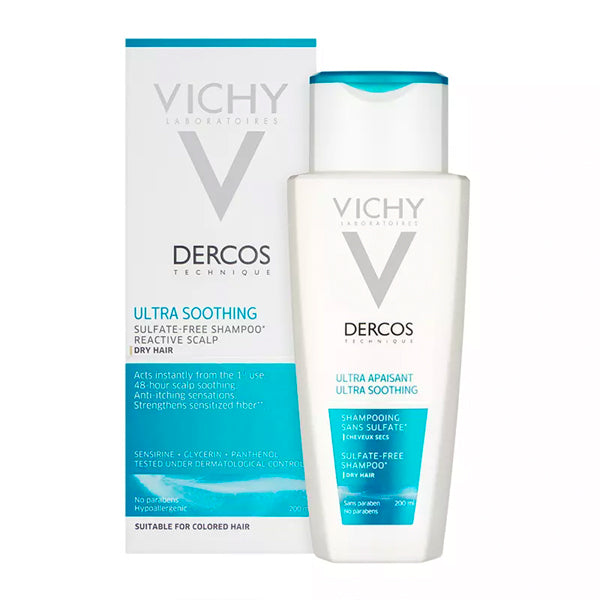 Vichy Dercos Ultra-Soothing Shampoo for Dry Hair 200ml