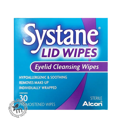 Systane Eyelid Cleansing Wipes 30S